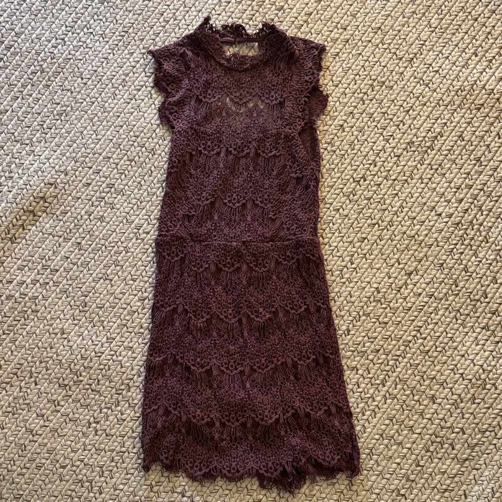Free People Lace Backless Dress Size XS